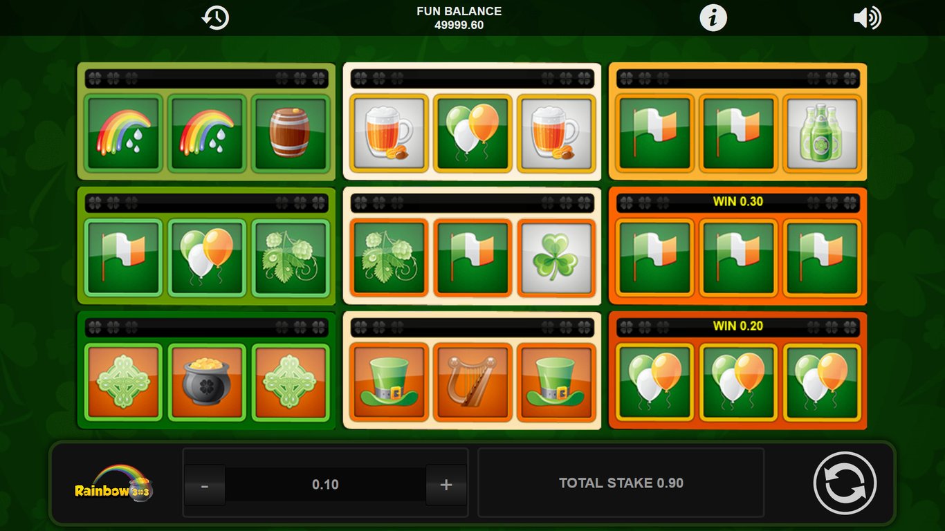 Rainbow 3X3 Slot Slot Image in Demo - pic. 3