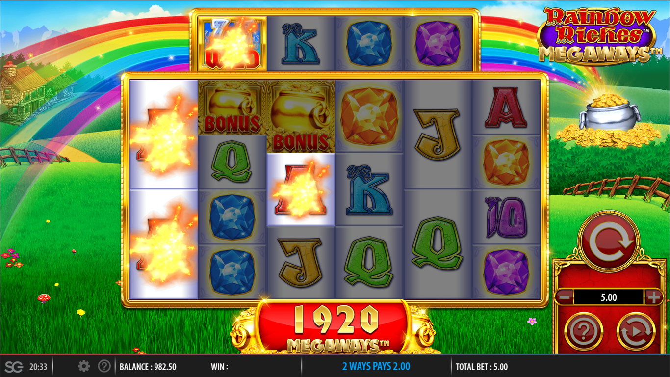 Rainbow Riches Megaways Slot Slot Image in Demo - pic. 2
