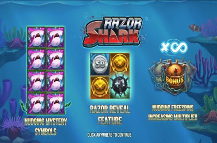 Razor Shark Slot Logo