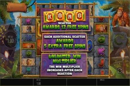 Return Of Kong Megaways Slot Logo