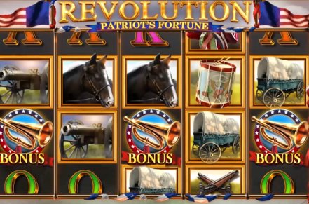 Revolution: Patriot’s Fortune Slot Logo