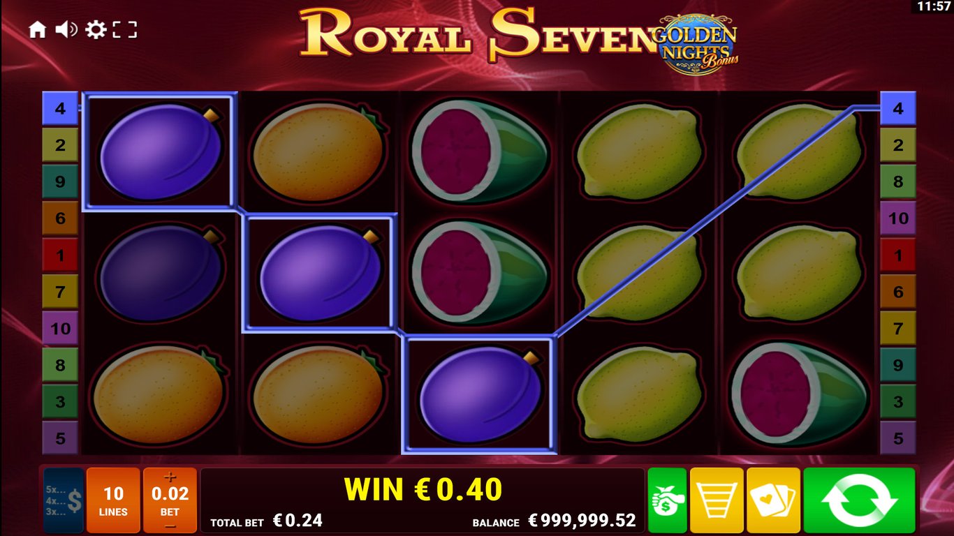 Royal Seven Golden Nights Slot Slot Image in Demo - pic. 2