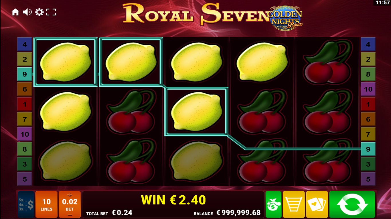 Royal Seven Golden Nights Slot Slot Image in Demo - pic. 3
