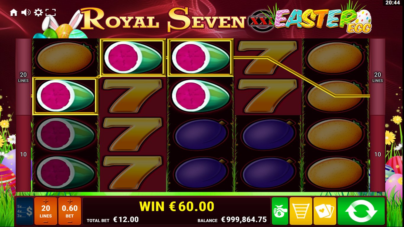 Royal Seven XXL Easter Egg Slot Slot Image in Demo - pic. 2
