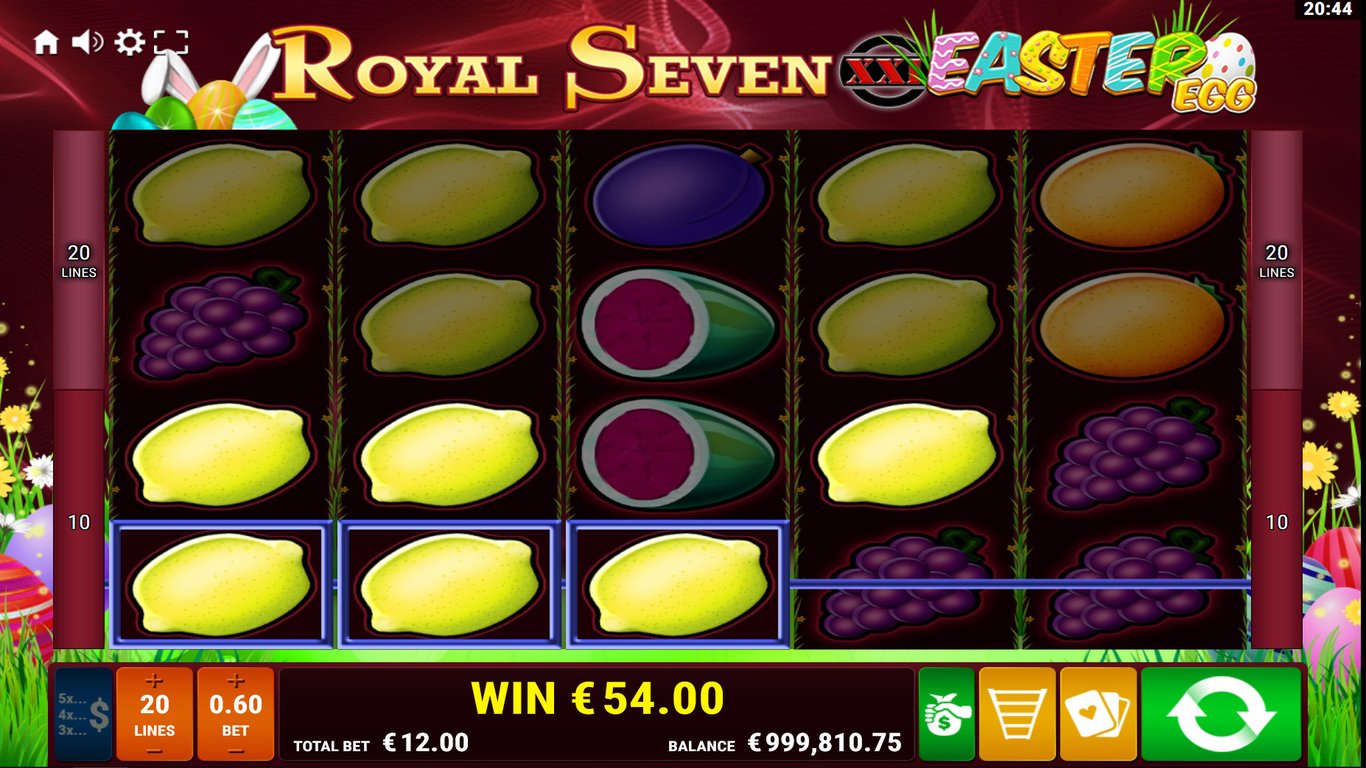 Royal Seven XXL Easter Egg Slot Slot Image in Demo - pic. 3