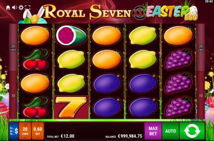 Royal Seven XXL Easter Egg Slot Icon