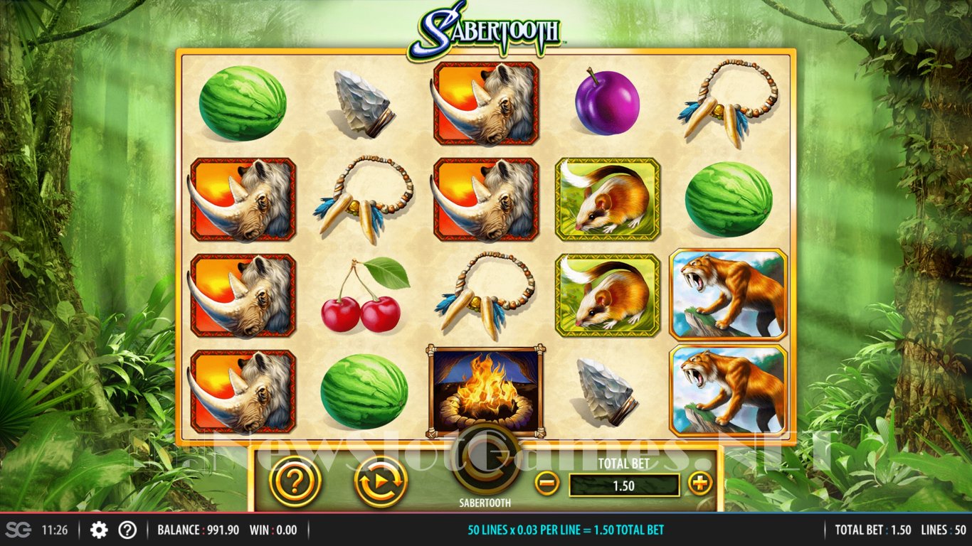 Sabertooth Slot Slot Image in Demo - pic. 8