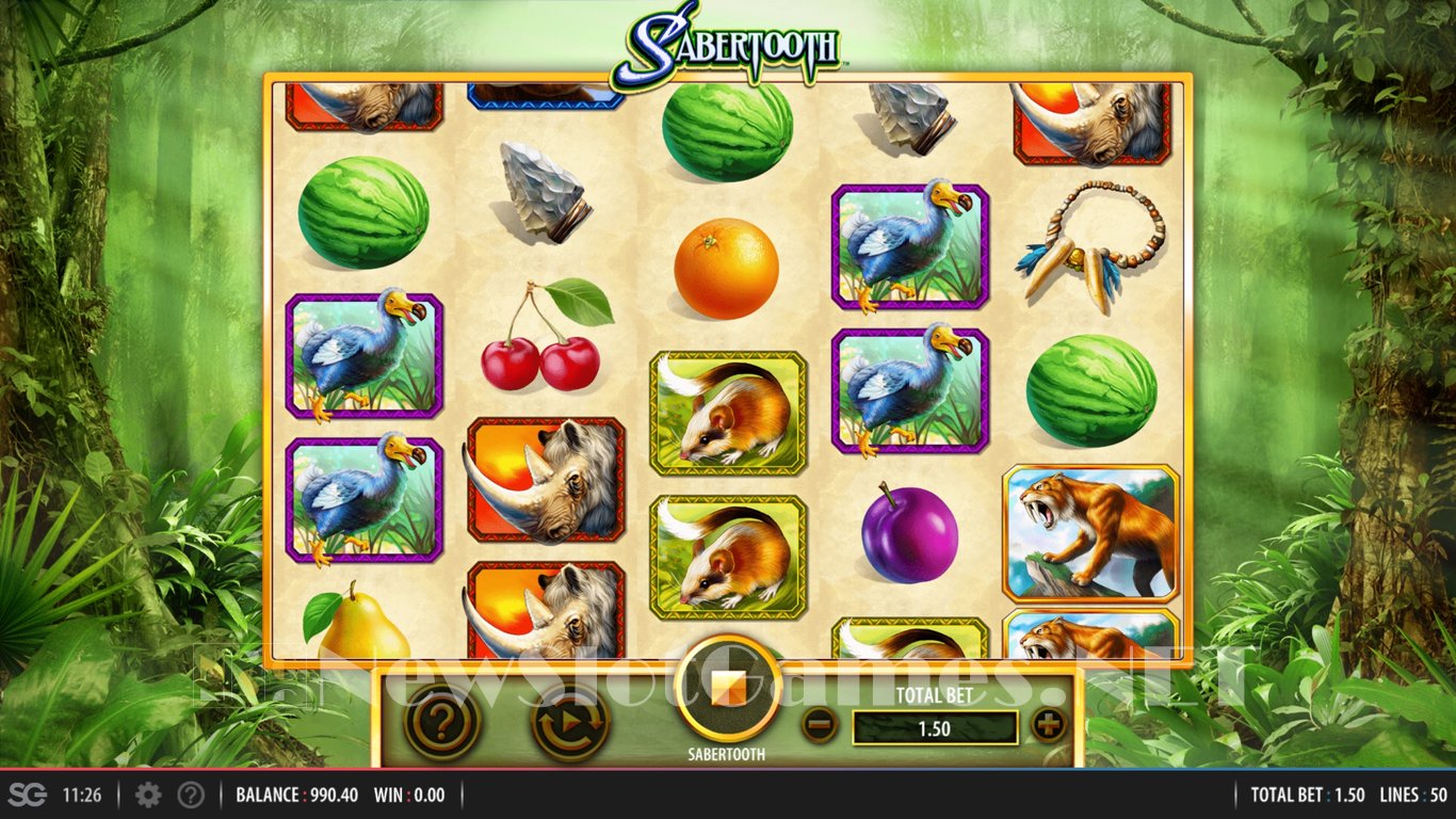 Sabertooth Slot Slot Image in Demo - pic. 9