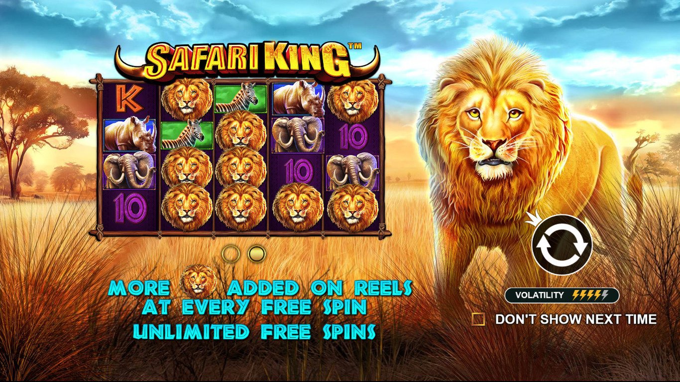 Safari King Slot Demo Image