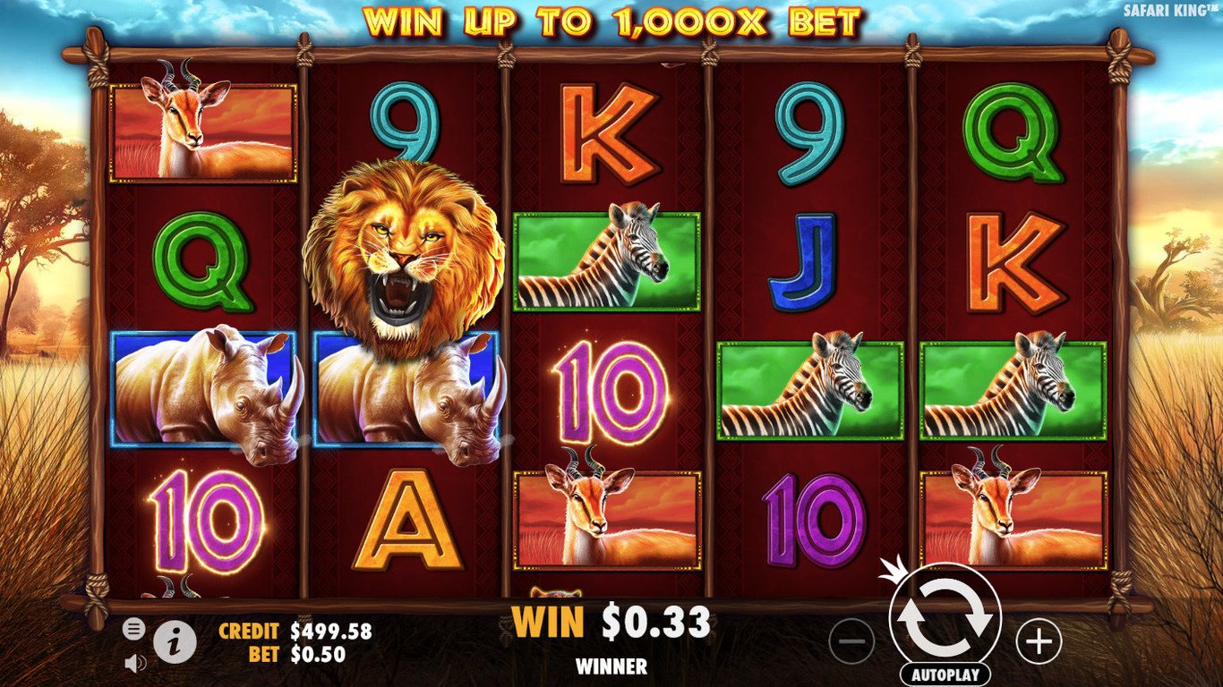 Safari King Slot Slot Image in Demo - pic. 2