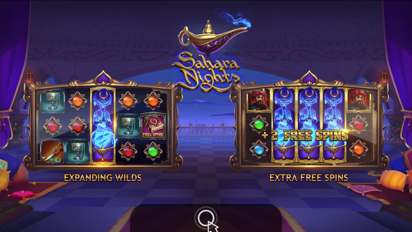 Sahara Nights Slot Demo Image