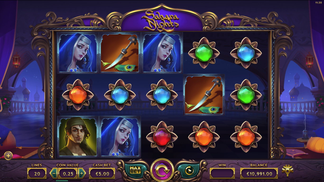 Sahara Nights Slot Slot Image in Demo - pic. 2