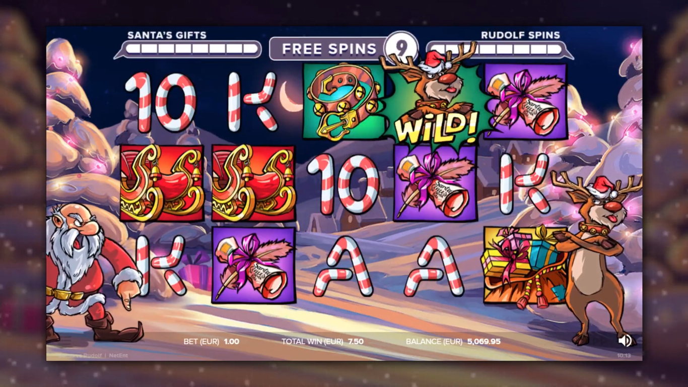 Santa vs Rudolph Slot Slot Image in Demo - pic. 3