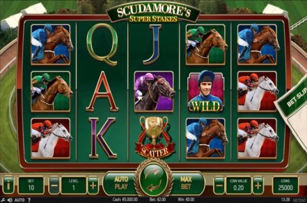 Scudamores Super Stakes Slot Logo