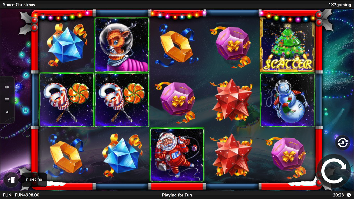 Space Christmas Slot Demo Image
