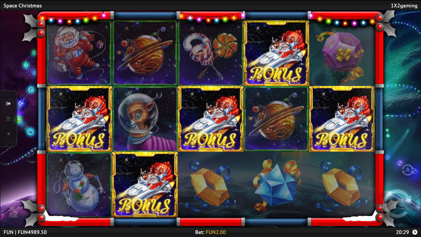 Space Christmas Slot Slot Image in Demo - pic. 3