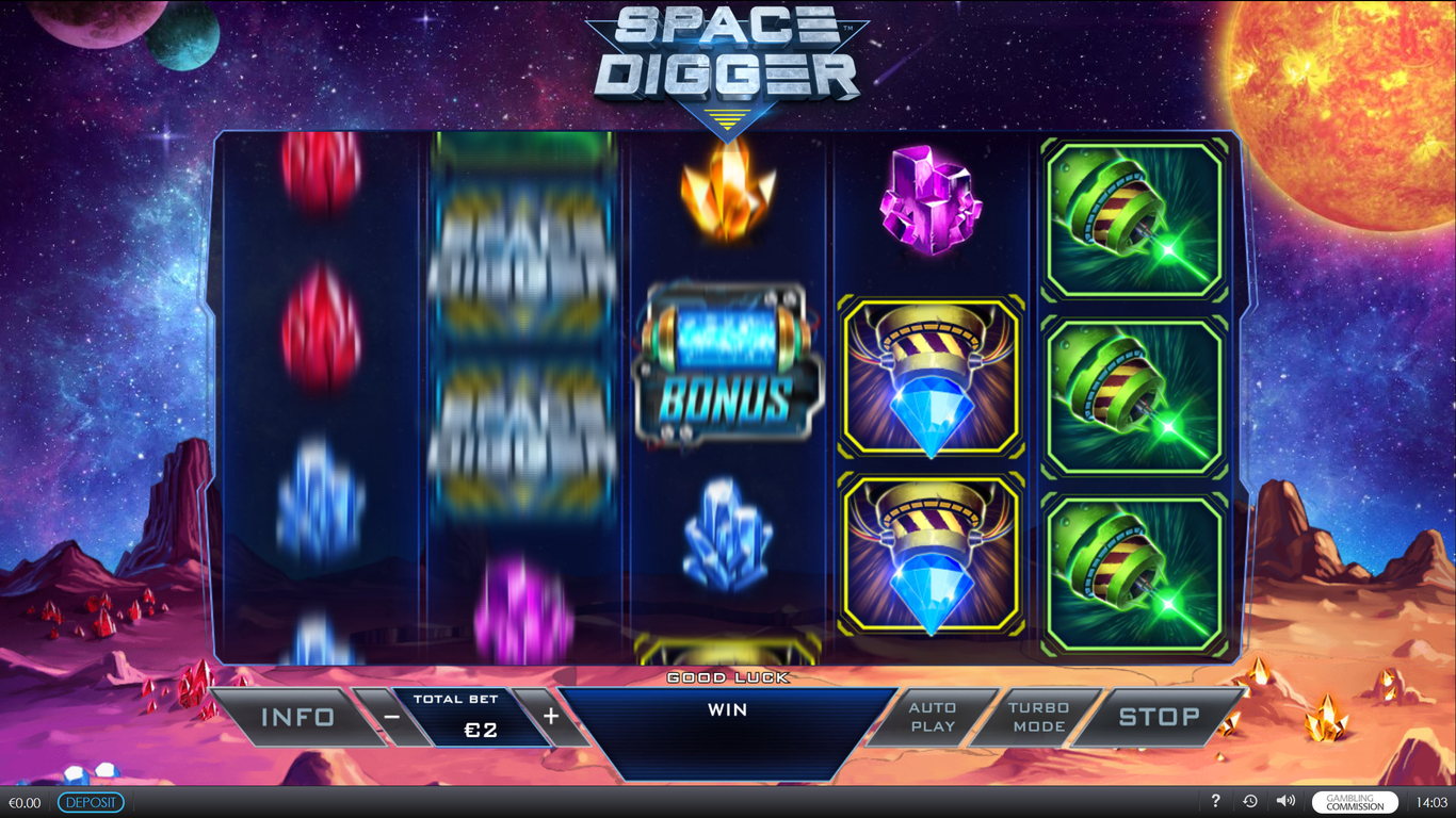 Space Digger Slot Slot Image in Demo - pic. 3