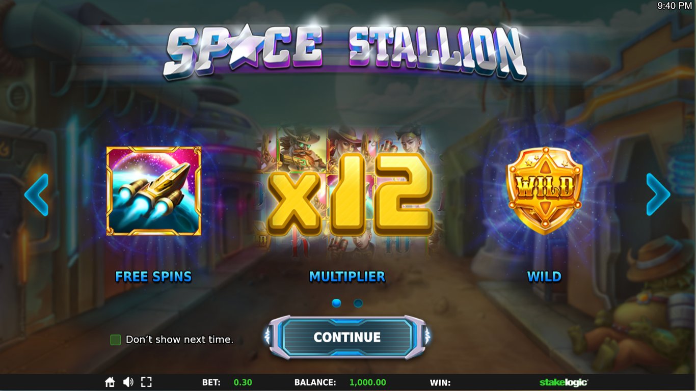 Space Stallion Slot Demo Image