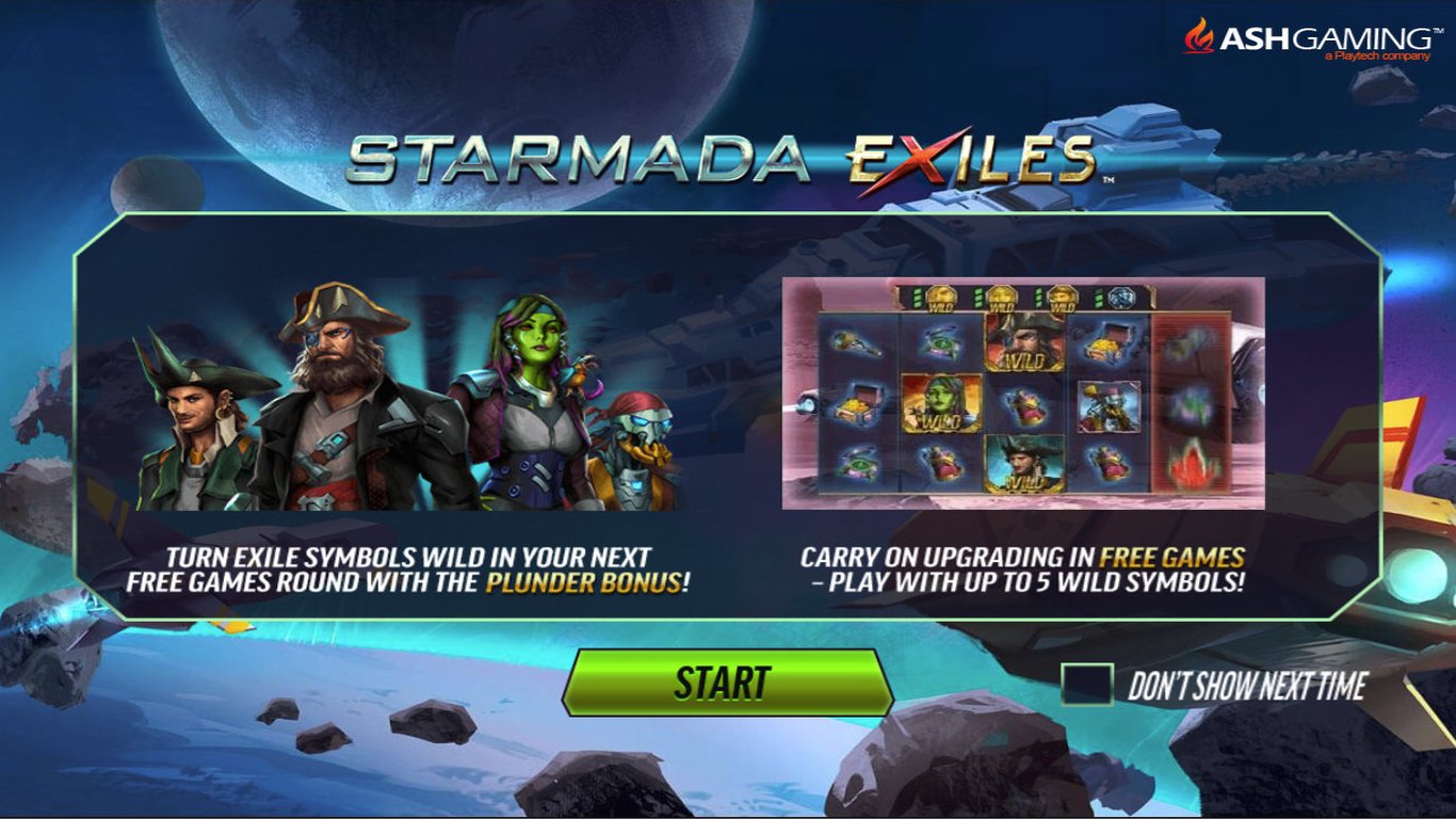 Starmada Exiles Slot Demo Image