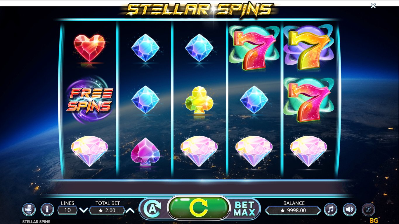 Stellar Spins Slot Demo Image