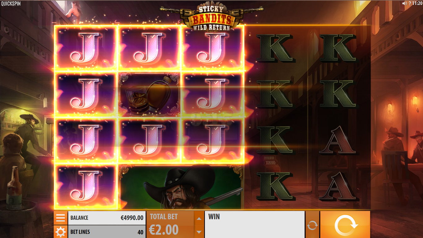 Sticky Bandits Wild Return Slot Slot Image in Demo - pic. 2