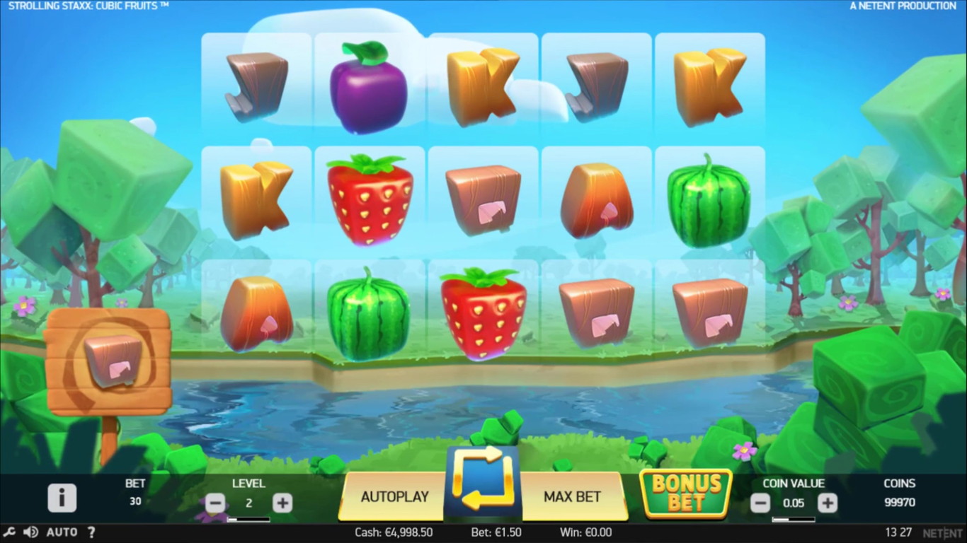 Strolling Staxx Slot Demo Image