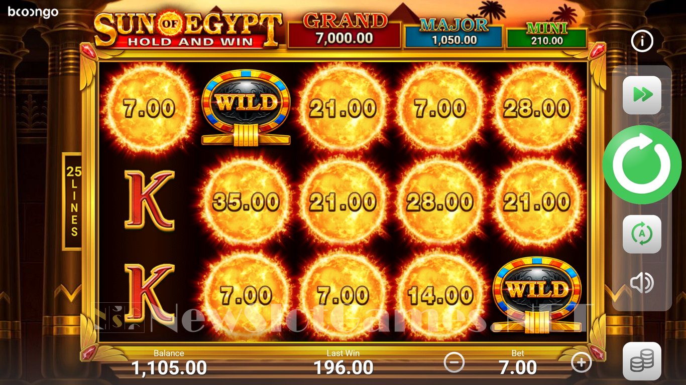 Sun of Egypt Slot Review & Demo by Booongo (BNG) - Play Free Online