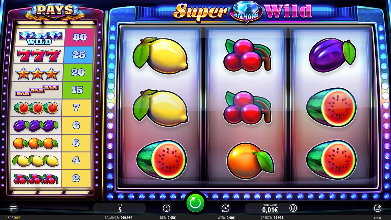 Super Diamond Wild Slot Demo Image