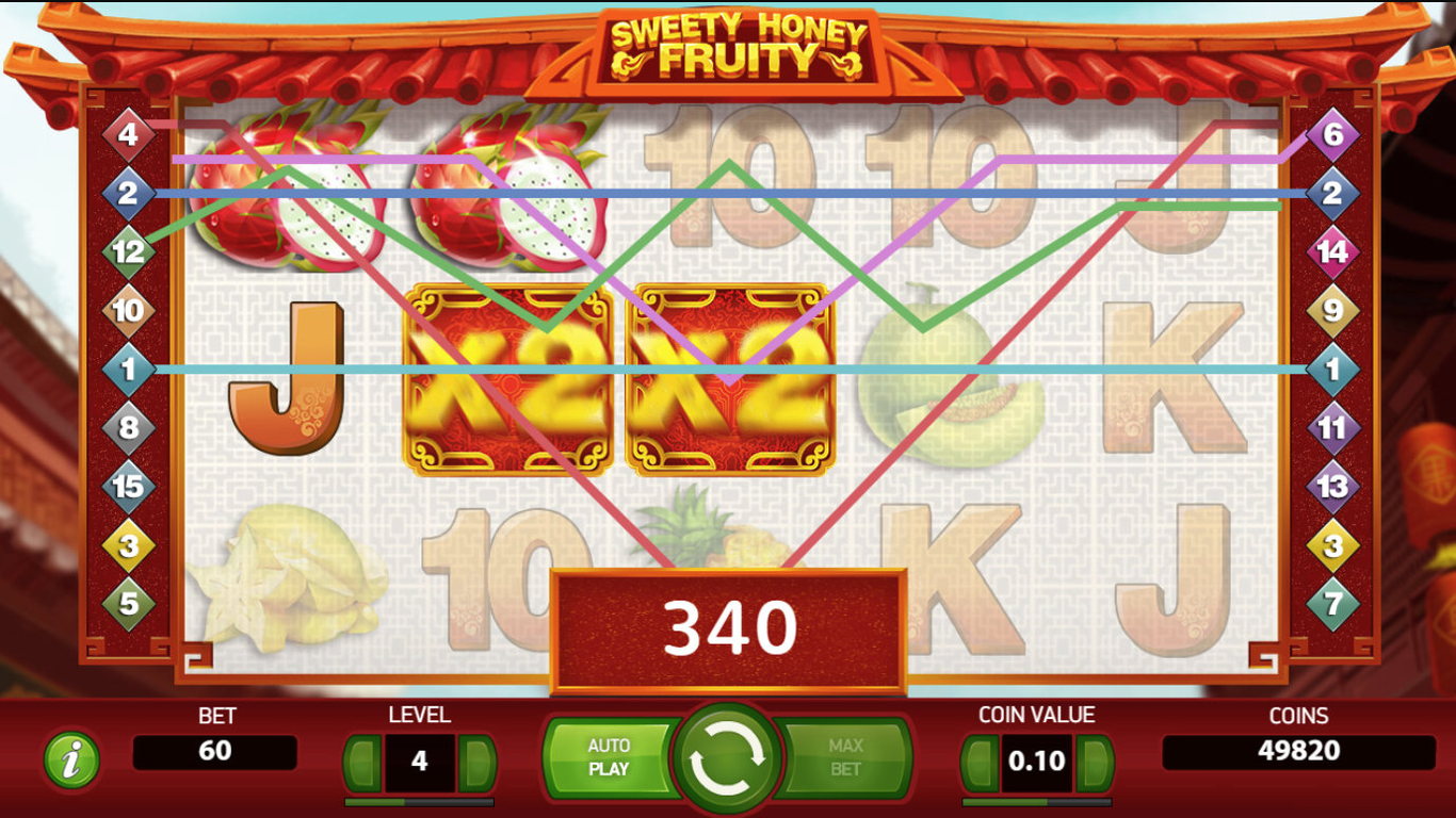 Sweety Honey Fruity Slot Slot Image in Demo - pic. 3