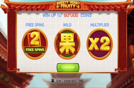 Sweety Honey Fruity Slot Logo