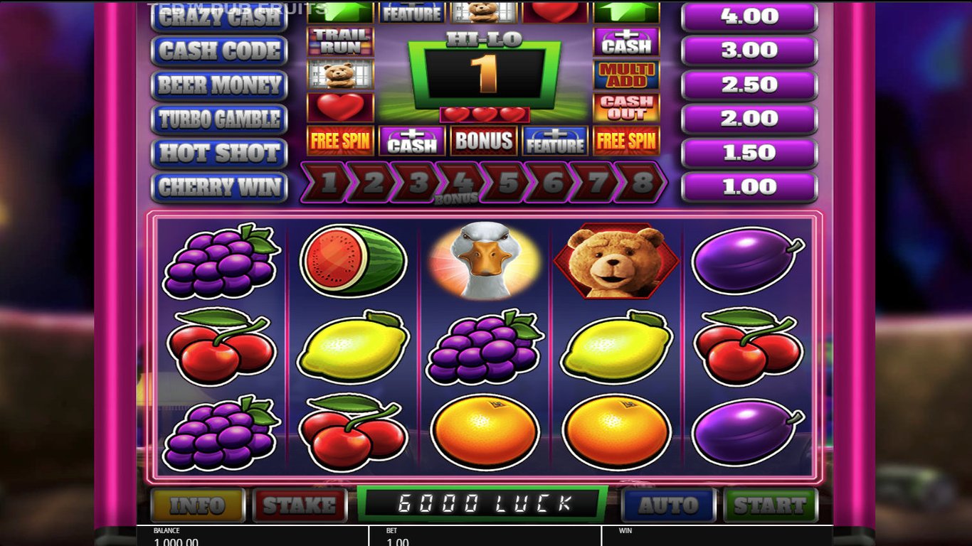 Ted Pub Fruit Slot Demo Image