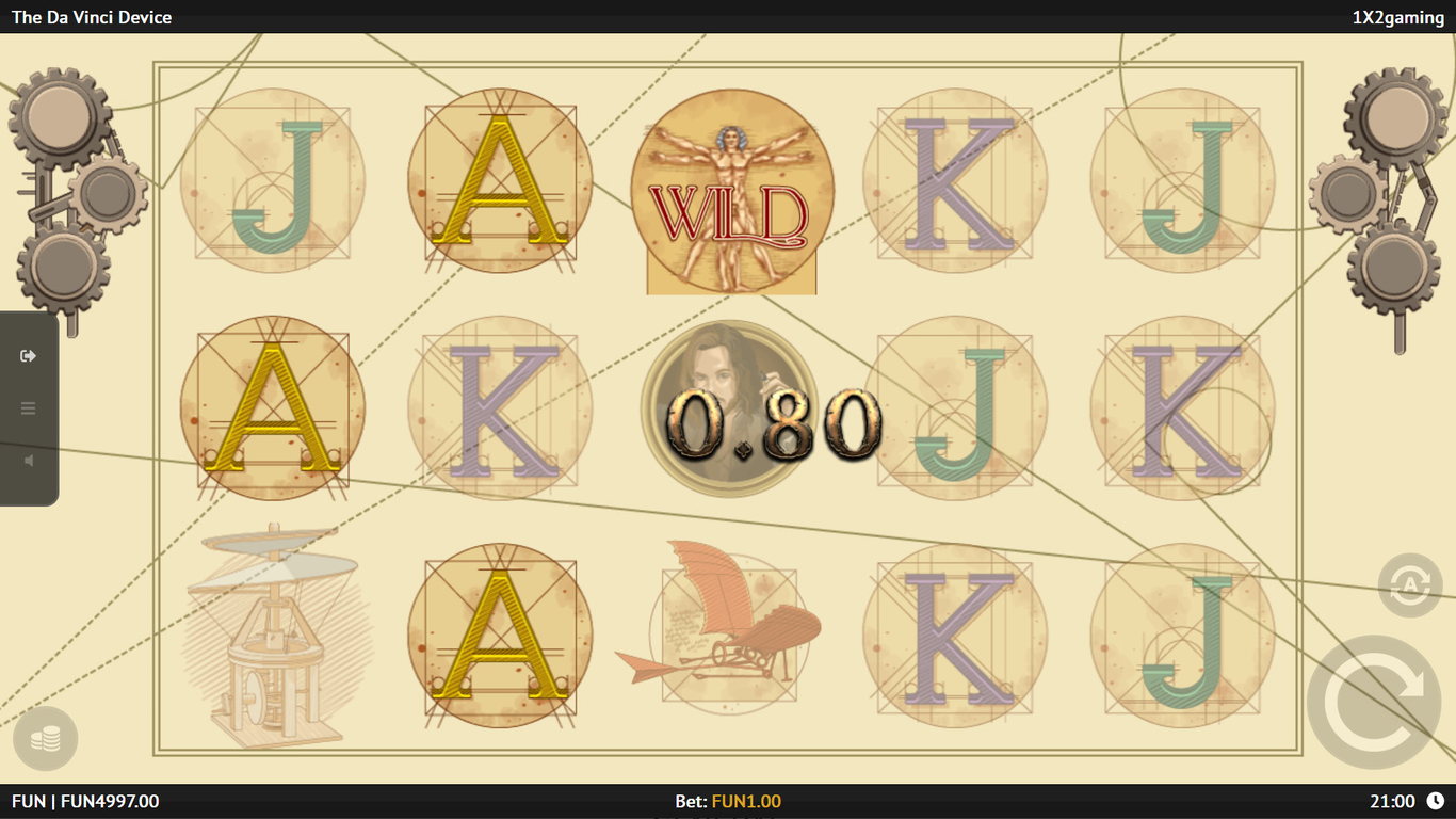 The Da Vinci Device Slot Slot Image in Demo - pic. 2