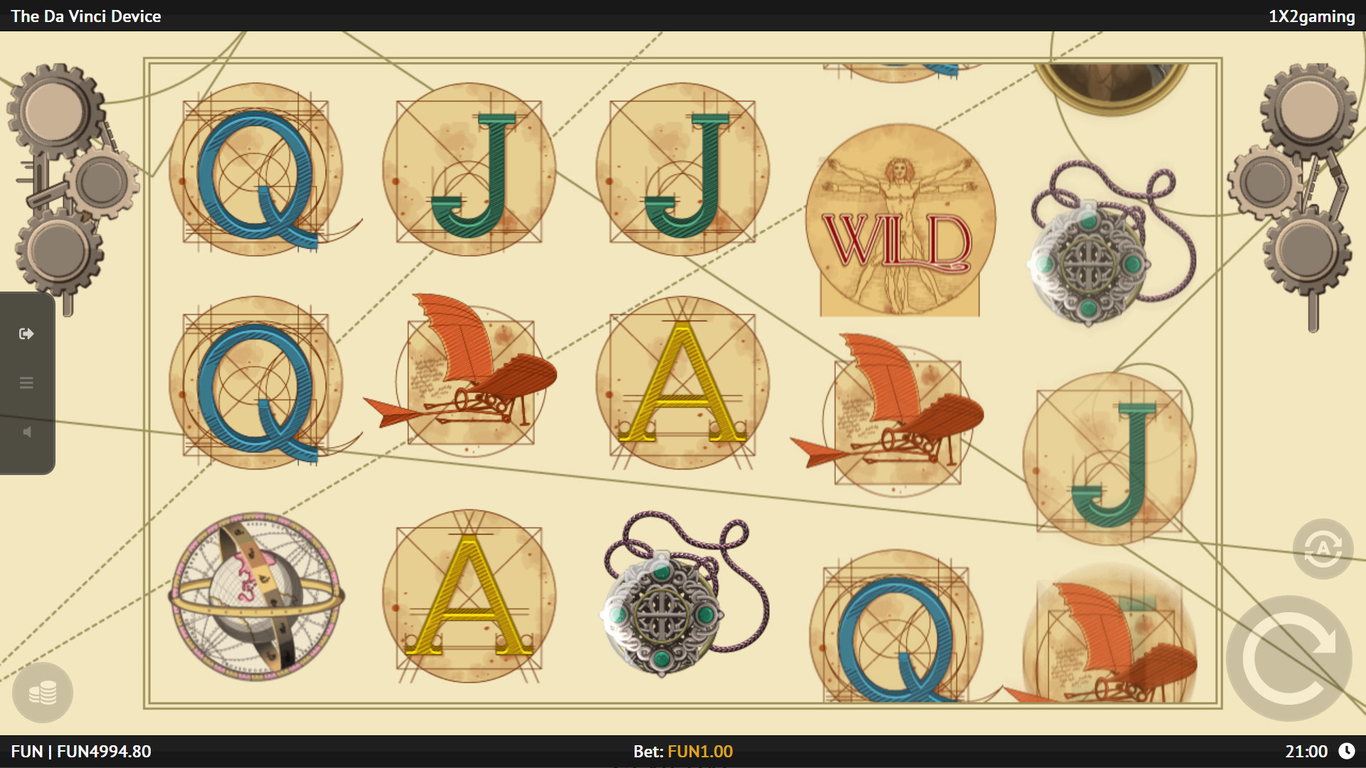 The Da Vinci Device Slot Slot Image in Demo - pic. 3