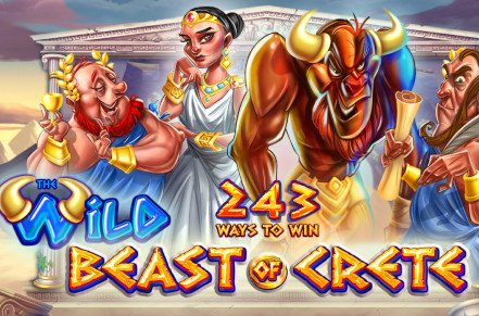 The Wild Beast of Crete Slot Logo