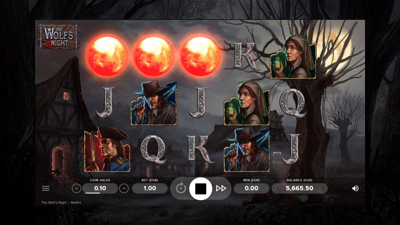 The Wolfs Night Slot Demo Image