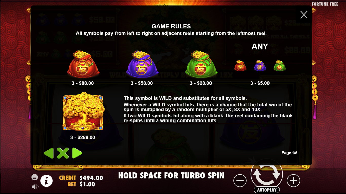 Tree of Riches Slot Slot Image in Demo - pic. 2
