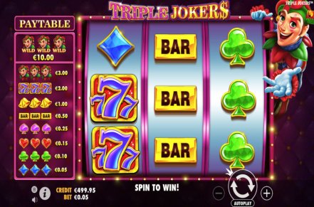 Triple Jokers Slot Icon