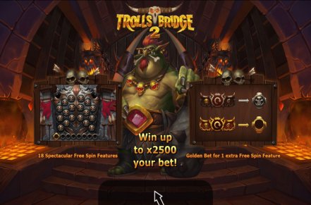 Trolls Bridge 2 Slot Logo