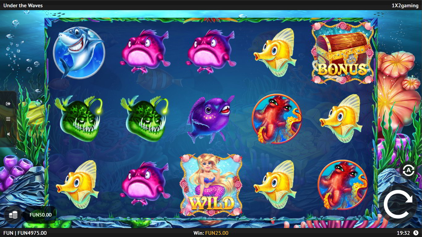 Under The Waves Slot Demo Image