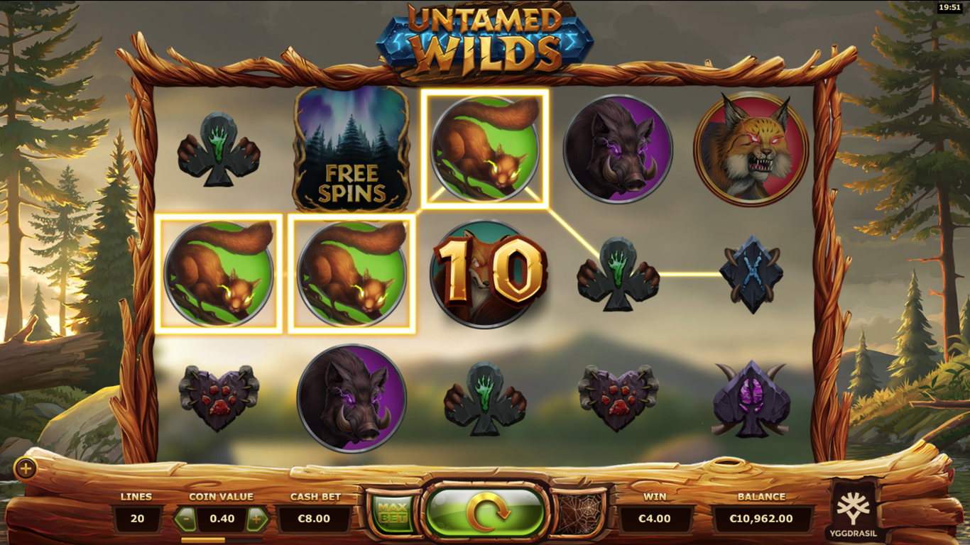 Untamed Wilds Slot Slot Image in Demo - pic. 2