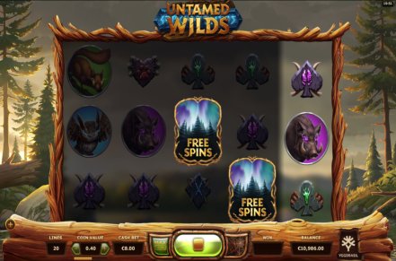 Untamed Wilds Slot Logo