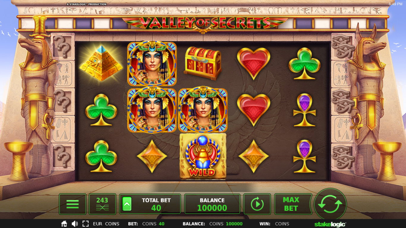 Valley of Secrets Slot Demo Image