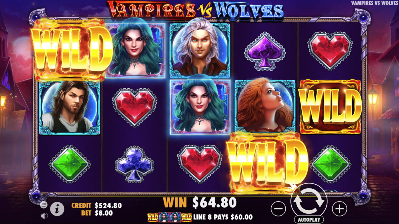 Vampires vs Wolves Slot Slot Image in Demo - pic. 3
