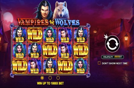 Vampires vs Wolves Slot Icon