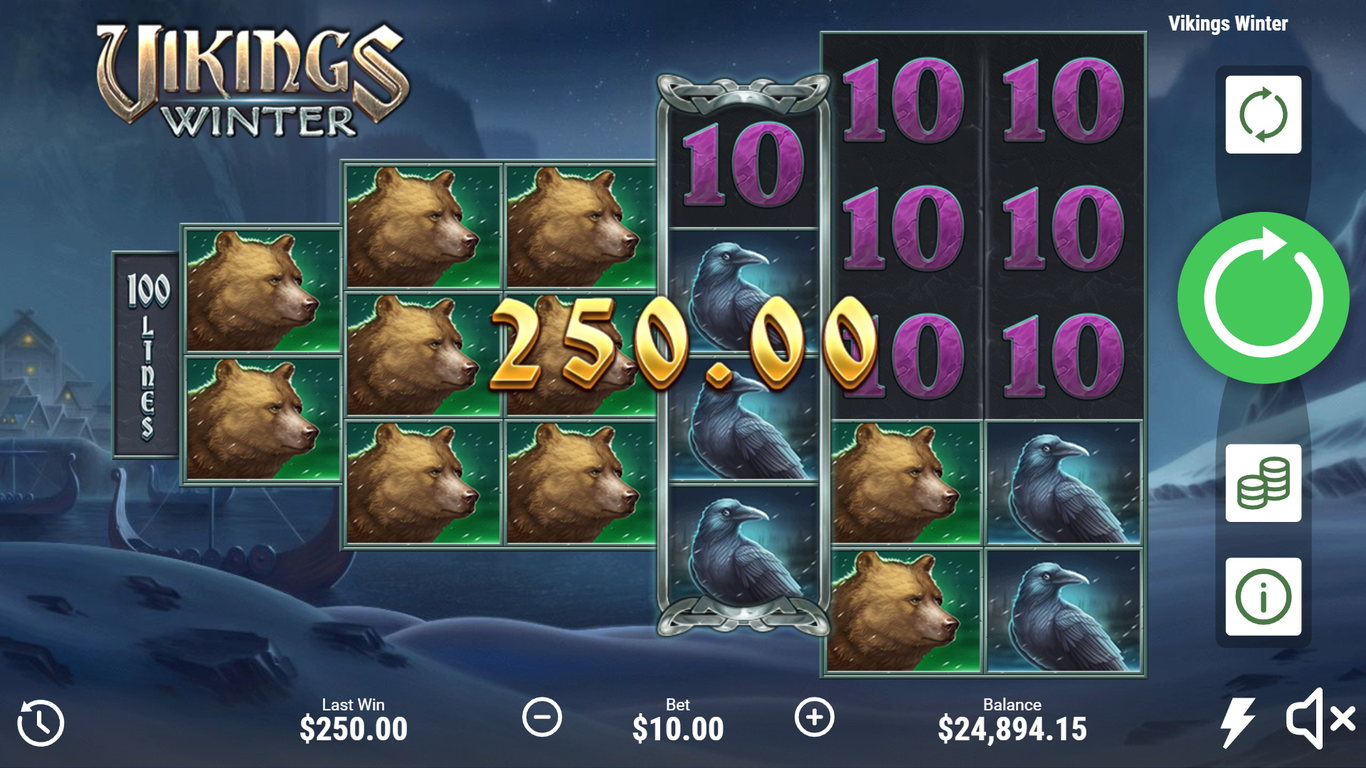 Vikings Winter Slot Demo Image