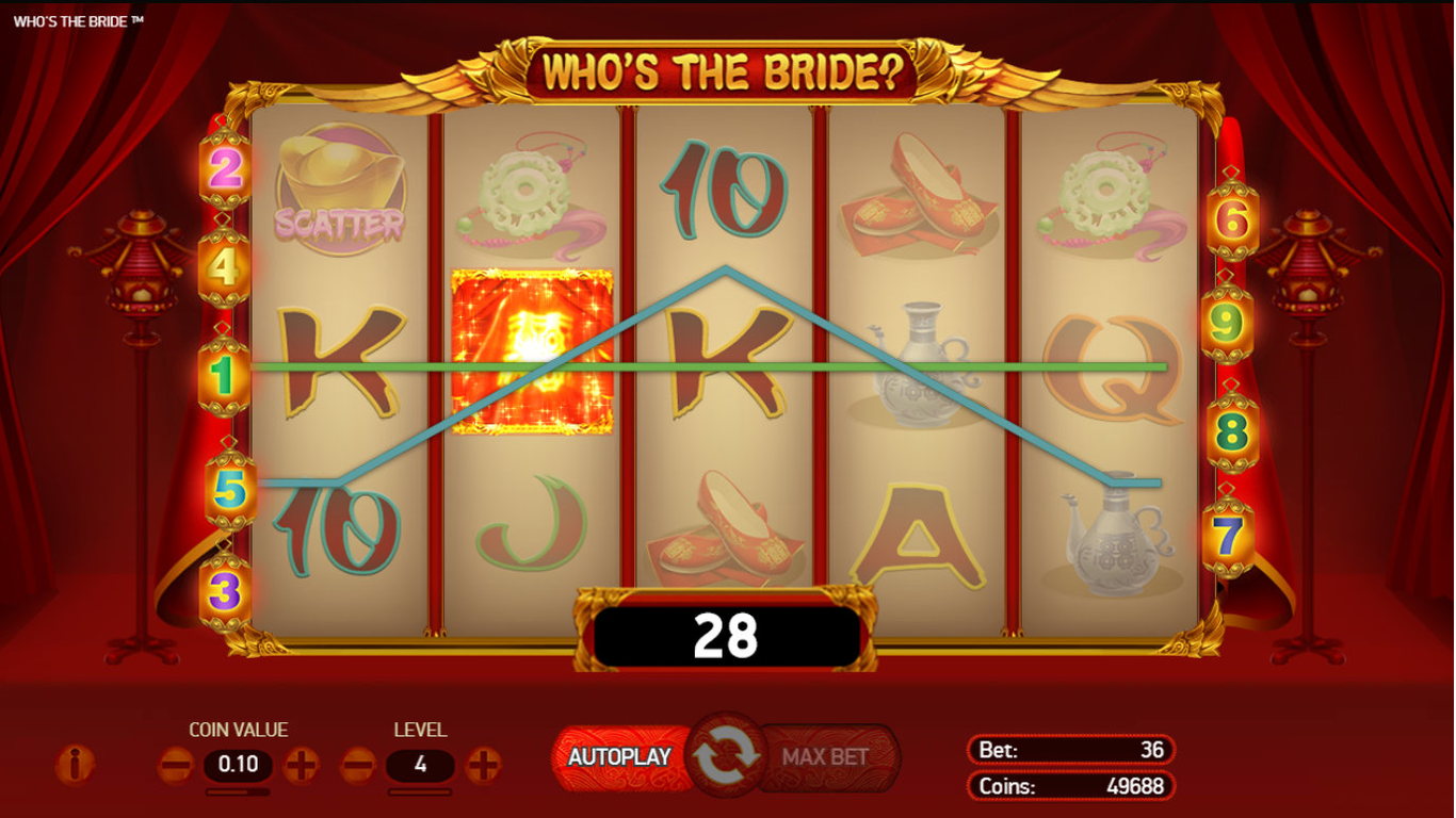 Whos The Bride Slot Slot Image in Demo - pic. 3