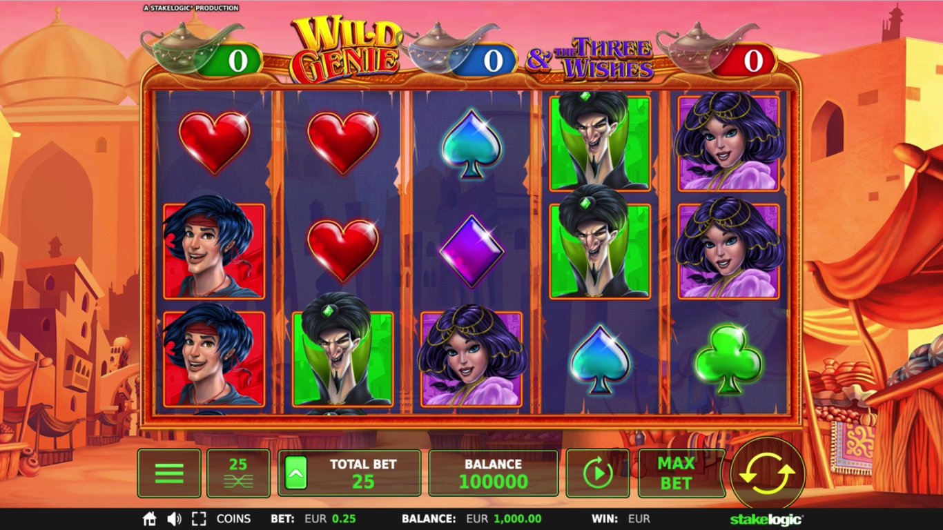 Wild Genie Slot Demo Image