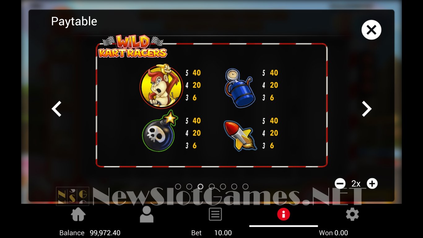 Wild Kart Racers Slot Slot Image in Demo - pic. 6