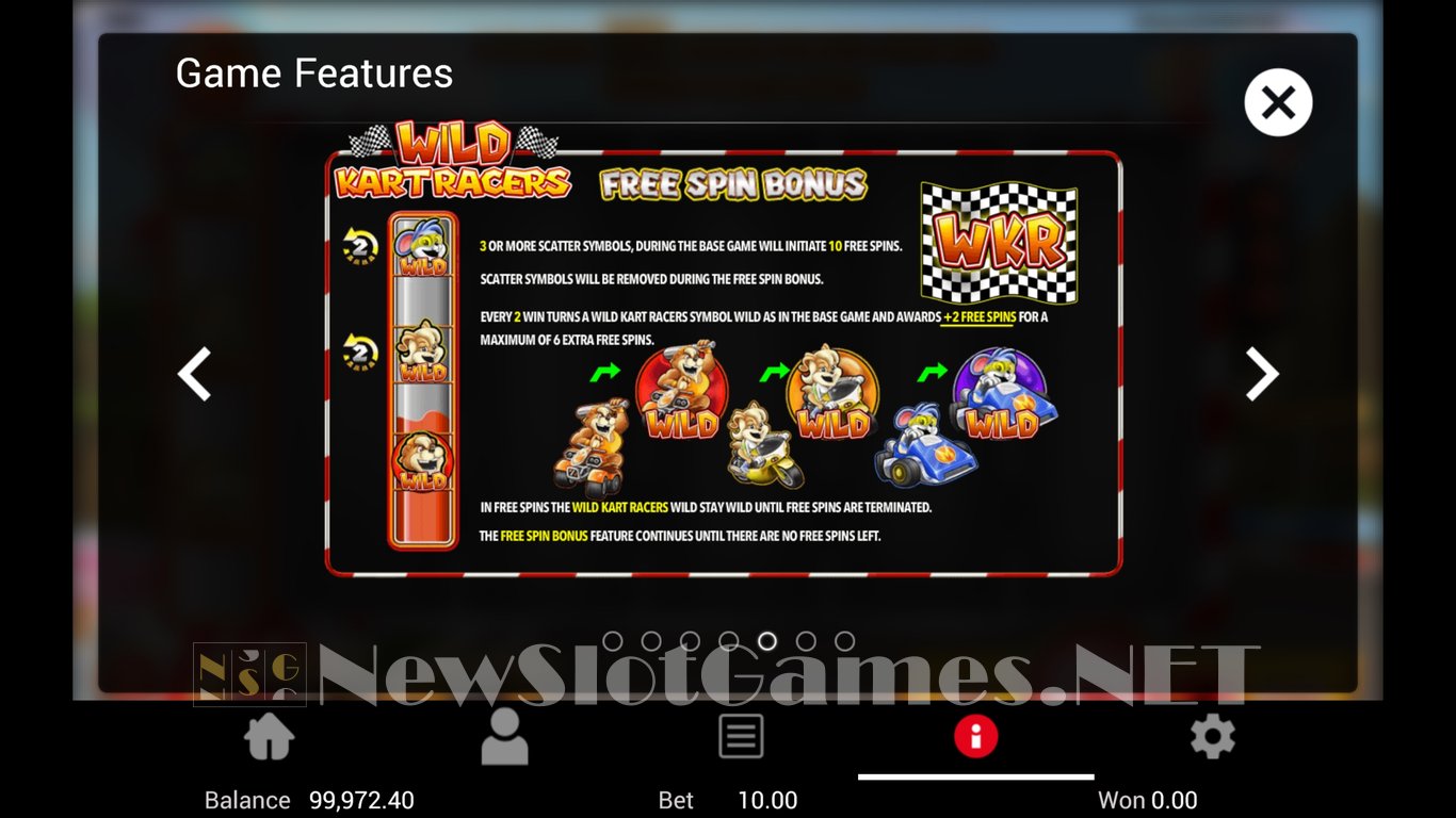 Wild Kart Racers Slot Slot Image in Demo - pic. 8