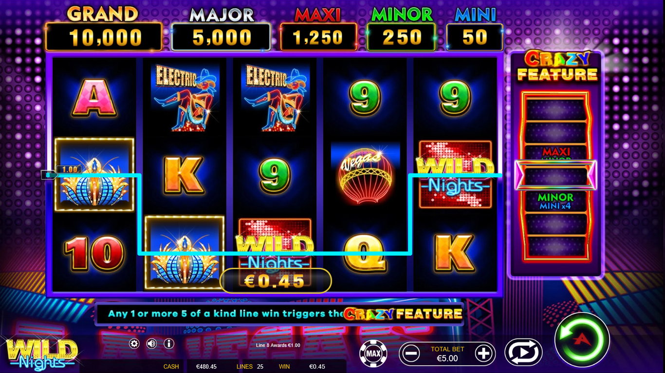 Wild Nights Slot Slot Image in Demo - pic. 2